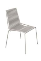 Billede af Thorup Copenhagen Noel Wool Chair SH: 46 cm - Stål/Grå