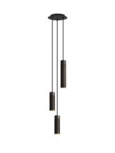 Billede af Thorup Copenhagen Patrone Pendant Cluster 3-Light Ø: 22 cm - Bruneret Messing