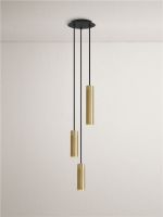 Billede af Thorup Copenhagen Patrone Pendant Cluster 3-Light Ø: 22 cm - Messing