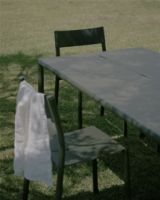Billede af New Works May Table Outdoor 170x85 cm - Dark Green