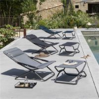 Billede af Lafuma Transabed Sunlounger BeComfort  - Olive
