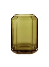 Billede af Louise Roe Jewel Vase Glass H: 26 cm - Olive