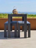 Billede af Mindo 111 Bench Extension Small 139x42x46 cm - Dark Grey