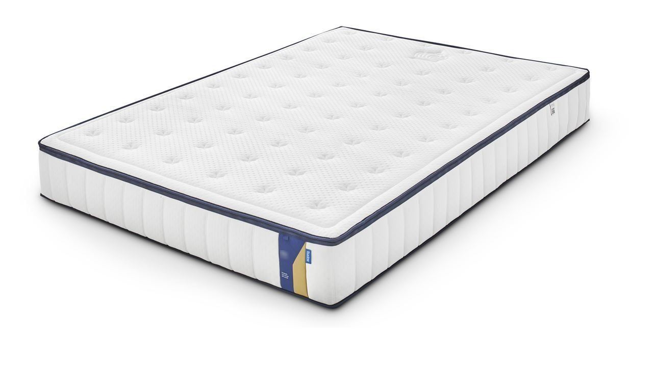 Billede af Auping Elite I Springmadras Blød 140x200 cm - Hvid/Antracit