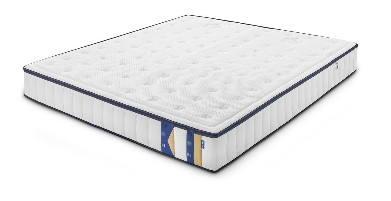 Billede af Auping Elite I Springmadras Blød 160x200 cm - Hvid/Antracit