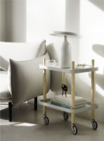 Billede af Normann Copenhagen Block Rullebord H: 64 cm - Lysegrå 