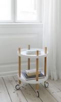 Billede af Normann Copenhagen Block Rullebord Ø: 45 cm - Hvid 