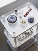 Billede af Normann Copenhagen Block Table - Hvid OUTLET