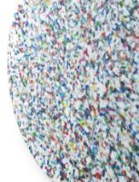 Billede af Normann Copenhagen Bit Skammel H: 42 cm - Hvid Multi