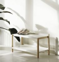 Billede af Normann Copenhagen Sko Shoe Rack H: 42 L: 76 D: 34 - White