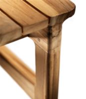 Billede af FDB Møbler M10 Sammen 3 pers. Havebænk L185,5 cm - Massiv Teak/Natur  