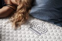 Billede af Auping Evolve I Springmadras Fast 200x200cm - Hvid/Antracit