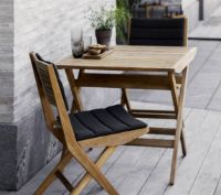 Billede af Cane-line Outdoor Flip Klapbord Lille 80x80 cm - Teak