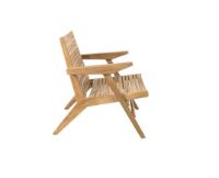 Billede af Cane-line Outdoor Flip Loungestol SH: 38 cm - Teak