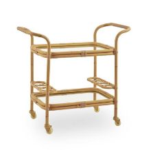 Billede af Sika-Design Carlo Barvogn 89x45 cm - Alurattan Natural