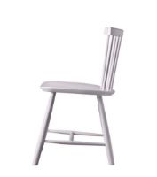 Billede af FDB Møbler J46 Poul M. Volther Stol SH: 45 cm - Violet Hair/Malet Bøg