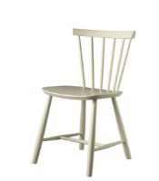 Billede af FDB Møbler J46 Poul M. Volther Stol SH: 45 cm - Grøn/Roots/Malet Bøg