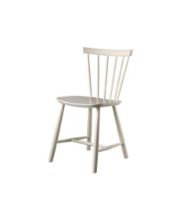 Billede af FDB Møbler J46 Poul M. Volther Stol SH: 45 cm - Råhvid/Young & Beautiful/Malet Bøg