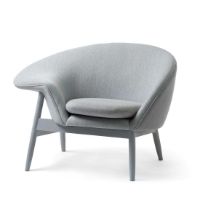 Billede af Warm Nordic Fried Egg Left Loungestol SH: 40 cm - Light Blue