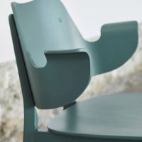 Billede af Warm Nordic Gesture Spisebordsstol SH: 46 cm - Dark Green