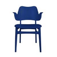 Billede af Warm Nordic Gesture Spisebordsstol SH: 46 cm - Dark Blue