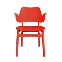 Billede af Warm Nordic Gesture Spisebordsstol SH: 46 cm - Red