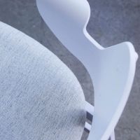 Billede af Warm Nordic Gesture Spisebordsstol Ryg- og Sædepolstret SH: 46 cm - Light Blue