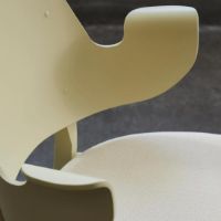 Billede af Warm Nordic Gesture Spisebordsstol Ryg- og Sædepolstret SH: 46 cm - Sour Yellow