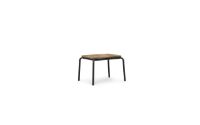 Billede af Normann Copenhagen Outdoor Vig Robinie Bord 55x45 cm - Sort