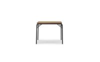 Billede af Normann Copenhagen Outdoor Vig Robinie Bord 90x90 cm - Sort
