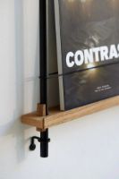 Billede af Moebe Magazine Shelving 123x162 cm - Oak/Black