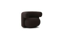 Billede af Normann Copenhagen Burra Lounge Stol m. Returdrejefunktion SH: 42,5 cm - Yoredale UDA06