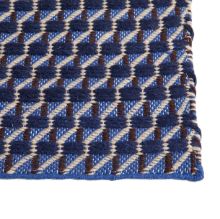 Billede af HAY Channel Rug 170x240 cm - Blue/White