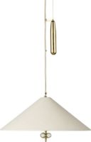 Billede af GUBI A1967 Pendant Ø: 56 cm - Brass/Canvas