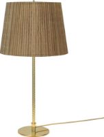 Billede af GUBI 9205 Table Lamp H: 57 cm - Brass/Bamboo 