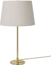 Billede af GUBI 9205 Table Lamp H: 57 cm - Brass/Canvas 