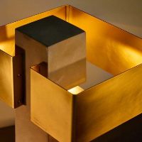 Billede af DCW Editions IOTA Bordlampe H: 43,4 cm - Guld 