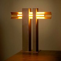 Billede af DCW Editions PI Bordlampe H: 45,3 cm - Guld 