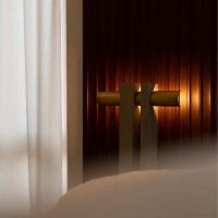 Billede af DCW Editions PI Bordlampe H: 45,3 cm - Guld 