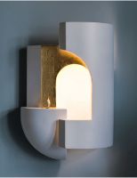 Billede af DCW Editions SOUL Story 2 Væglampe H: 29,7 cm - White/Gold