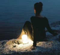 Billede af Lampefeber Follow Me Trådløs Lampe H: 22,8 cm - Hvid