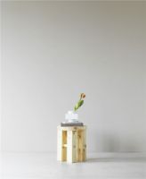 Billede af Normann Copenhagen Fyr Skammel H: 45 cm - UV Lakeret Fyrretræ