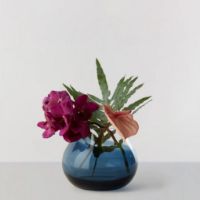 Billede af Ro Collection Flower Vase No. 23 Ø: 23 cm - Indigo Blue