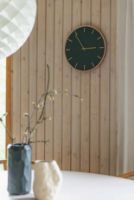 Billede af Hemverk Vægur Ø: 38 cm – Conifer Oak/Guld