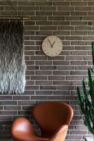 Billede af Hemverk Vægur Ø: 38 cm – Light Oak/Silver