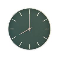 Billede af Hemverk Vægur Ø: 28 cm – Conifer Oak/Copper