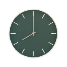 Billede af Hemverk Vægur Ø: 28 cm – Conifer Oak/Copper