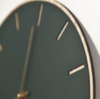 Billede af Hemverk Vægur Ø: 28 cm – Conifer Oak/Copper