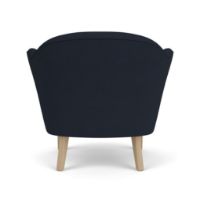 Billede af Audo Copenhagen Ingeborg Loungestol SH: 40 cm - Fiord 782/Natur Eg