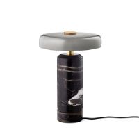 Billede af Design By Us Trip Portable Lamp H: 21 cm - Ash Marble/Grey